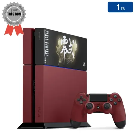 Playstation 4 (Édition FINAL FANTASY Type-0) 1 To + 1 Manette (Reconditionnée : Très Bon État)