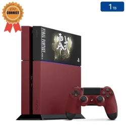 Playstation 4 (Édition FINAL FANTASY Type-0) 1 To + 1 Manette (Reconditionnée : État Correct)