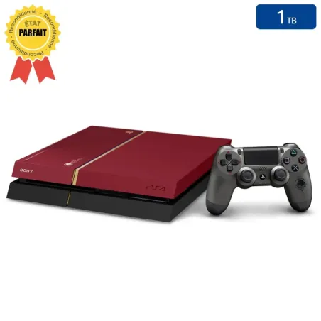 Playstation 4 (Édition MGS V The Phantom Pain) 1 To + 1 Manette (Reconditionnée : Parfait État)