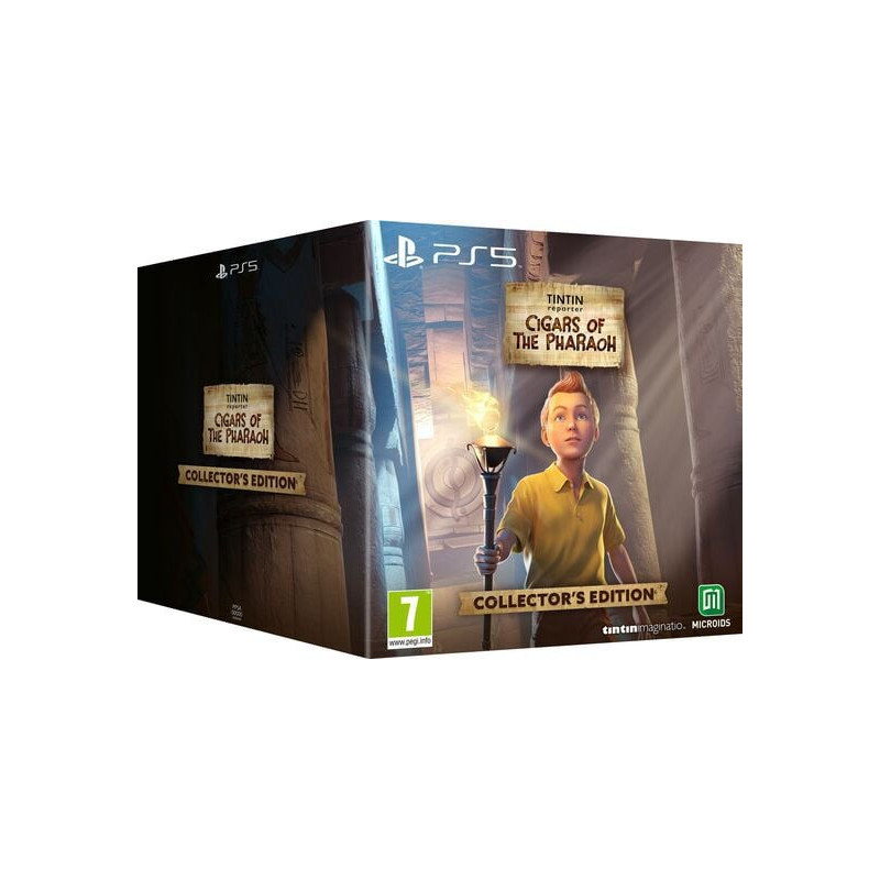 Tintin Reporter Les Cigares Du Pharaon Collector Edition