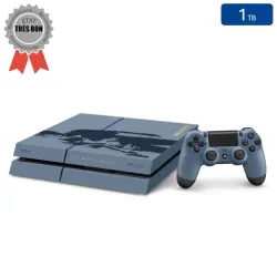 Playstation 4 (Édition Uncharted 4) 1 To + 1 Manette (Reconditionnée : Très Bon État)