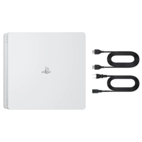 PlayStation 4 Slim White 1 TB without controller (Refurbished)