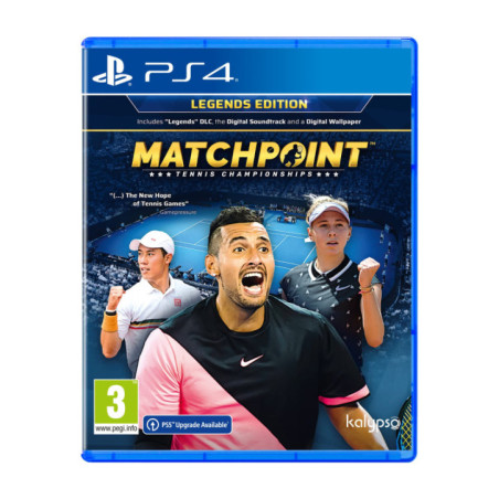 Matchpoint Tennis Championships Legends Edition (Jeux PS4)