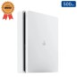 Playstation 4 SLIM Blanche 500 Go sans Manette (Reconditionnée : État Correct)